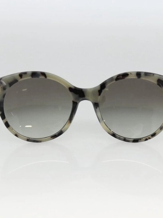 PRADA Leopard Sunglasses Plastic Black Auth am11163A main image 11